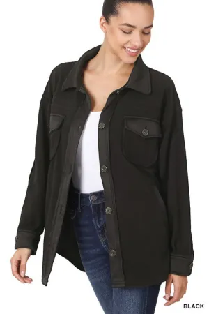 Love Story Shacket- Multi