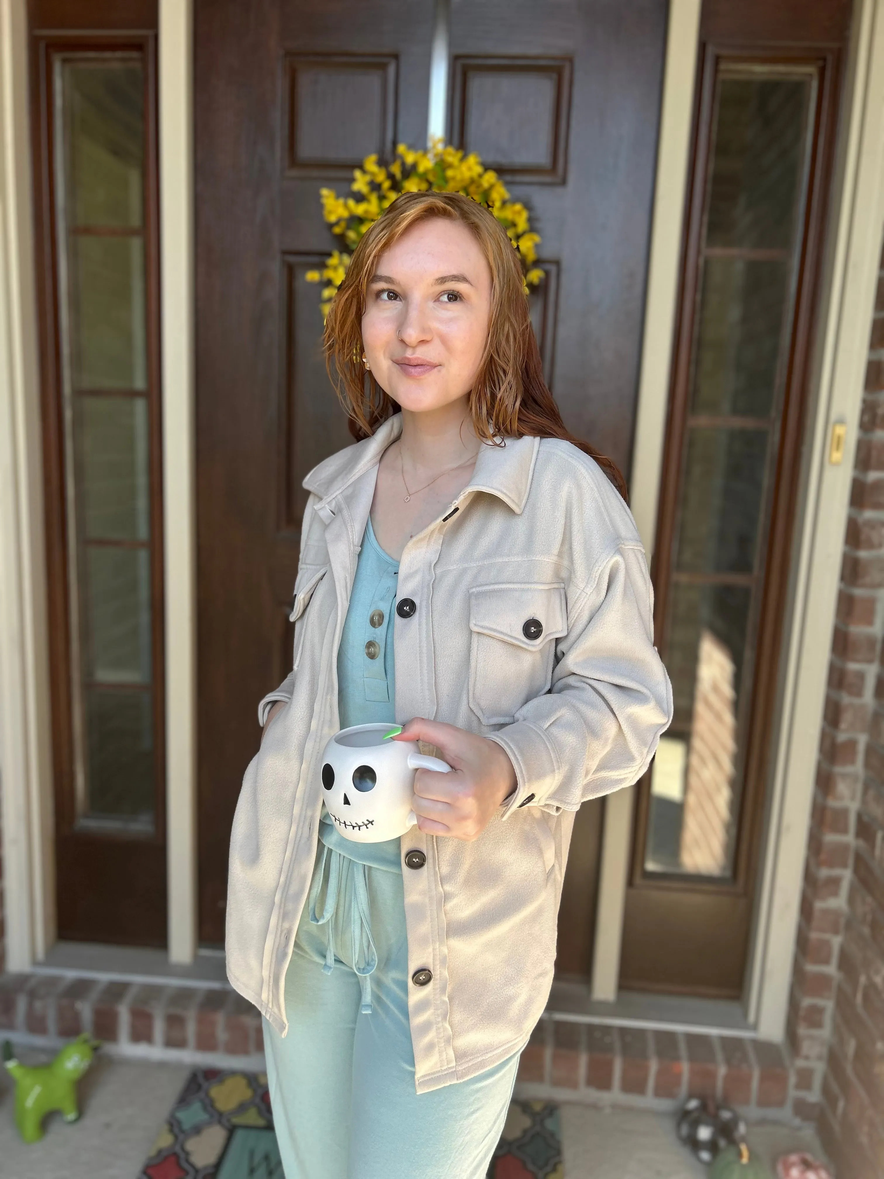 Love Story Shacket- Multi