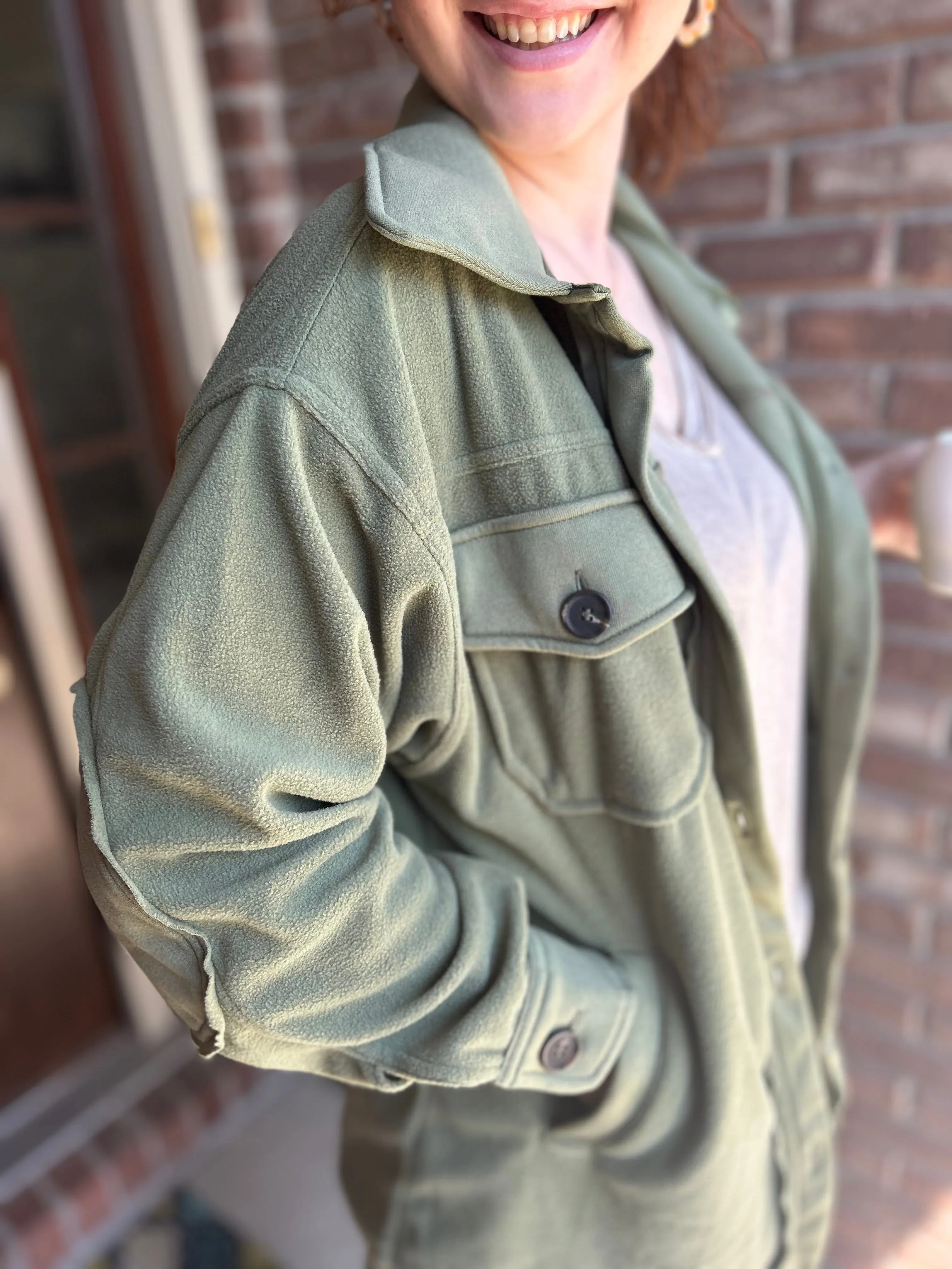 Love Story Shacket- Multi