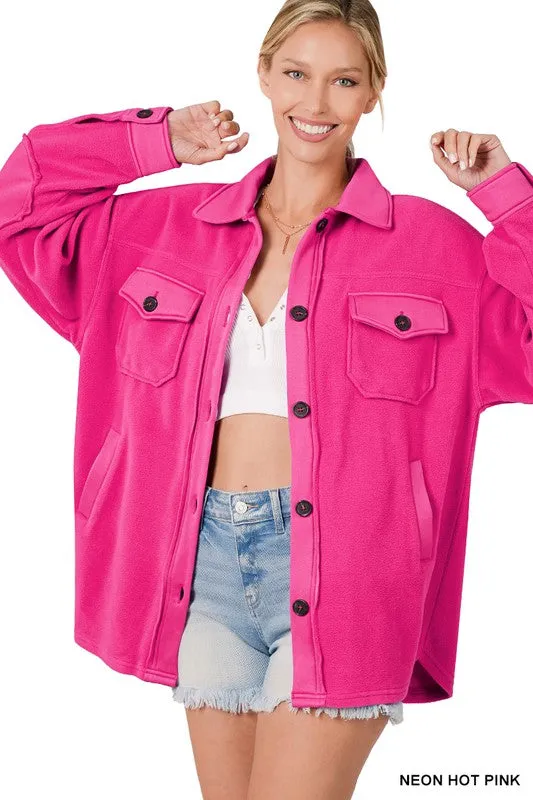 Love Story Shacket- Multi