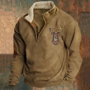 LUTHER™ | STYLISH QUARTER-ZIP SWEATER