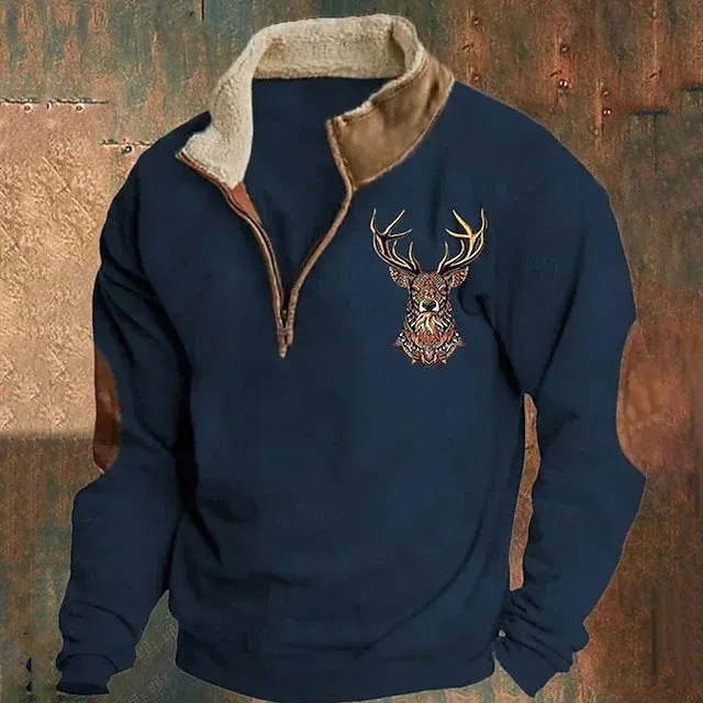 LUTHER™ | STYLISH QUARTER-ZIP SWEATER