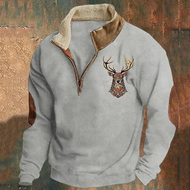 LUTHER™ | STYLISH QUARTER-ZIP SWEATER