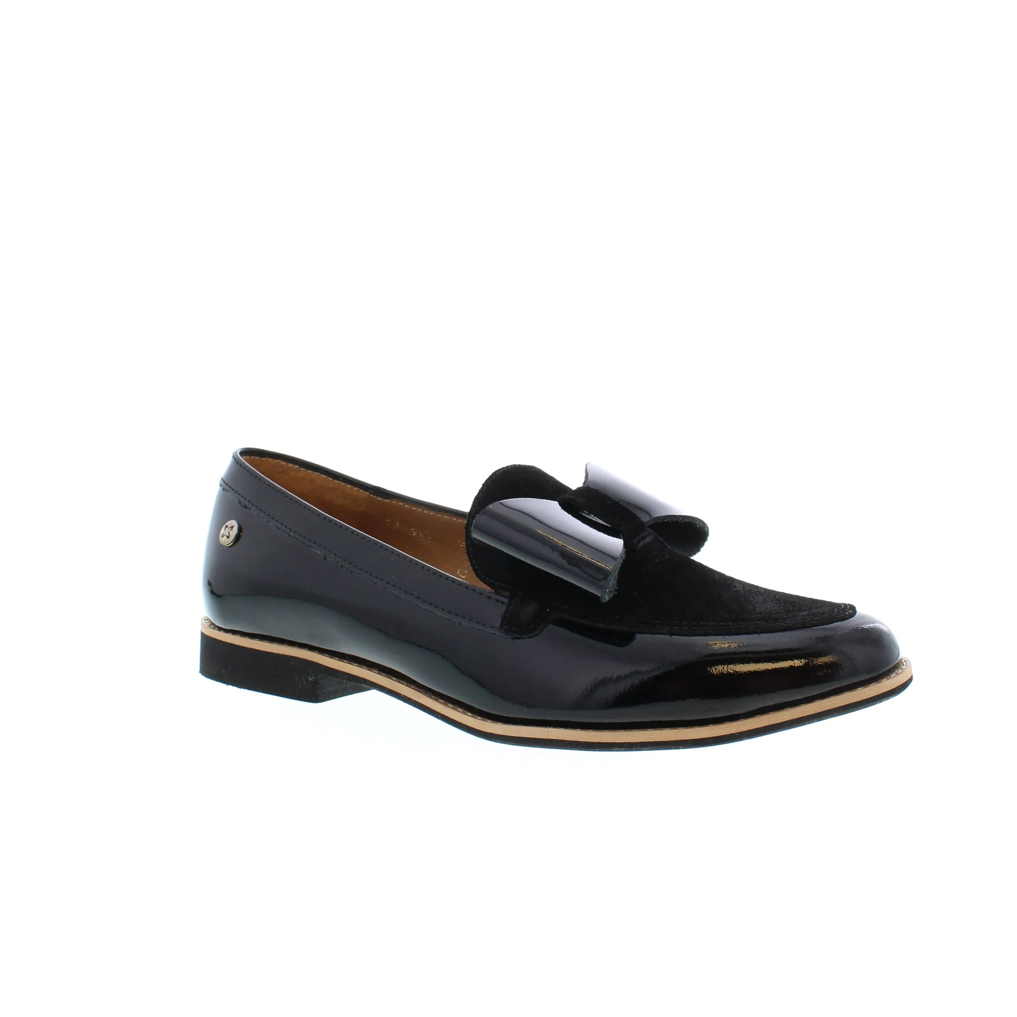 Maciejka Bow Loafer - Black