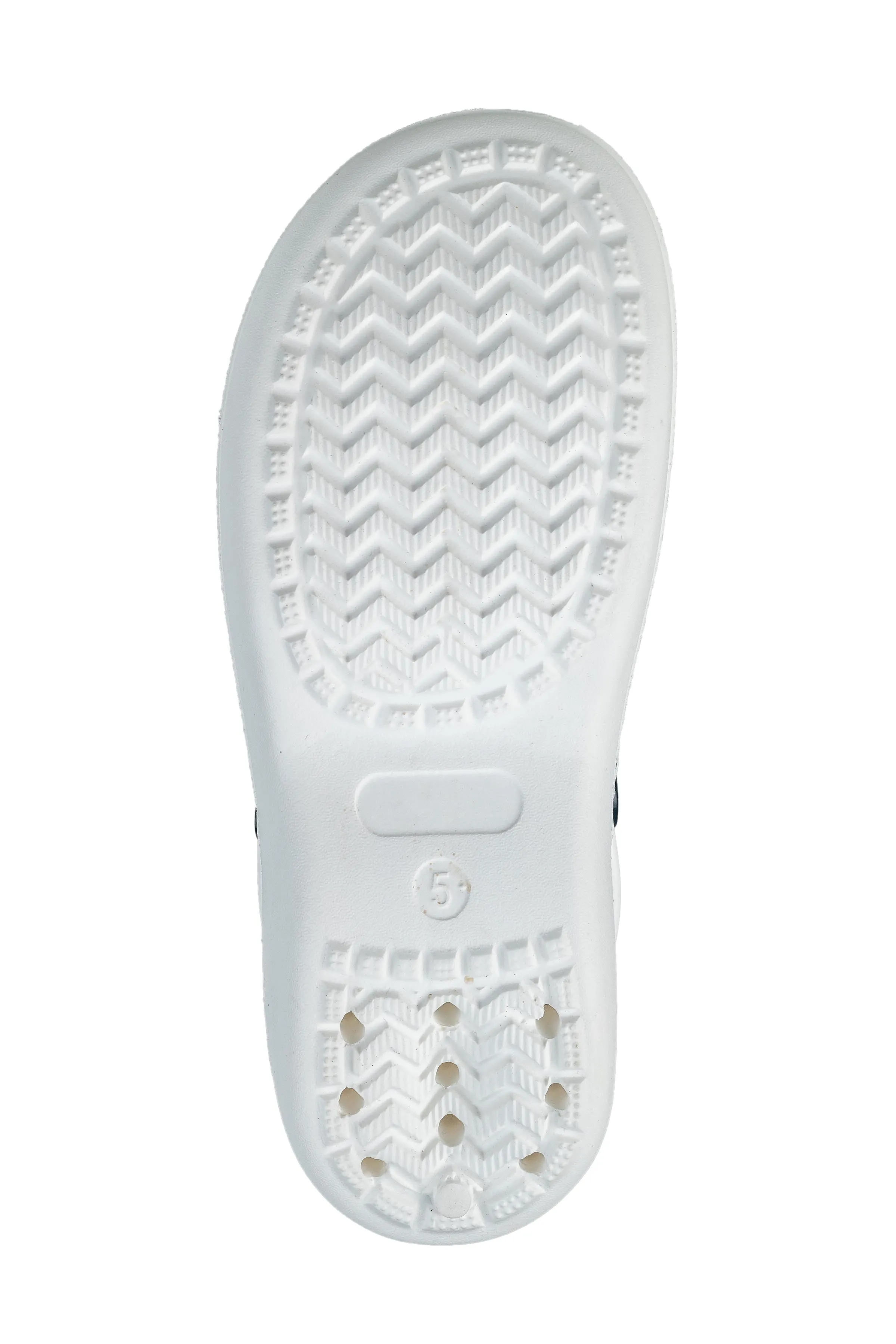 Maclin Ladies White Clogs