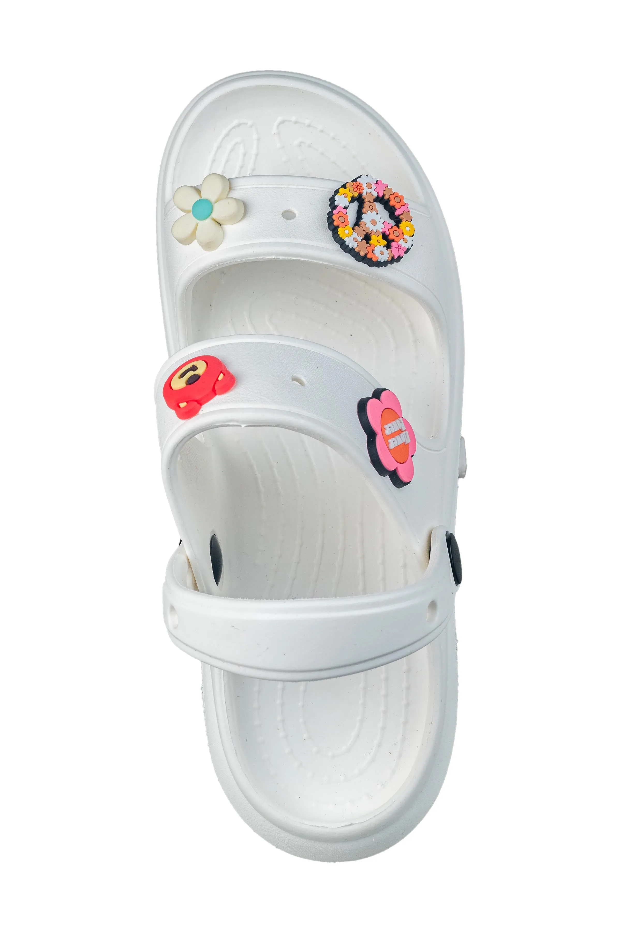 Maclin Ladies White Clogs
