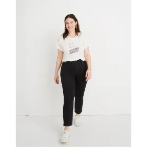 Madewell Faded Black Classic Straight Jeans Size 34