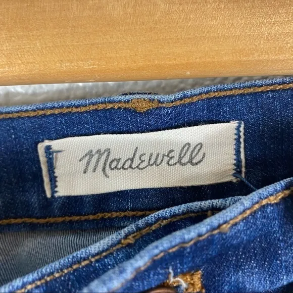 Madewell High Rise Skinny Distressed Jeans SZ 26
