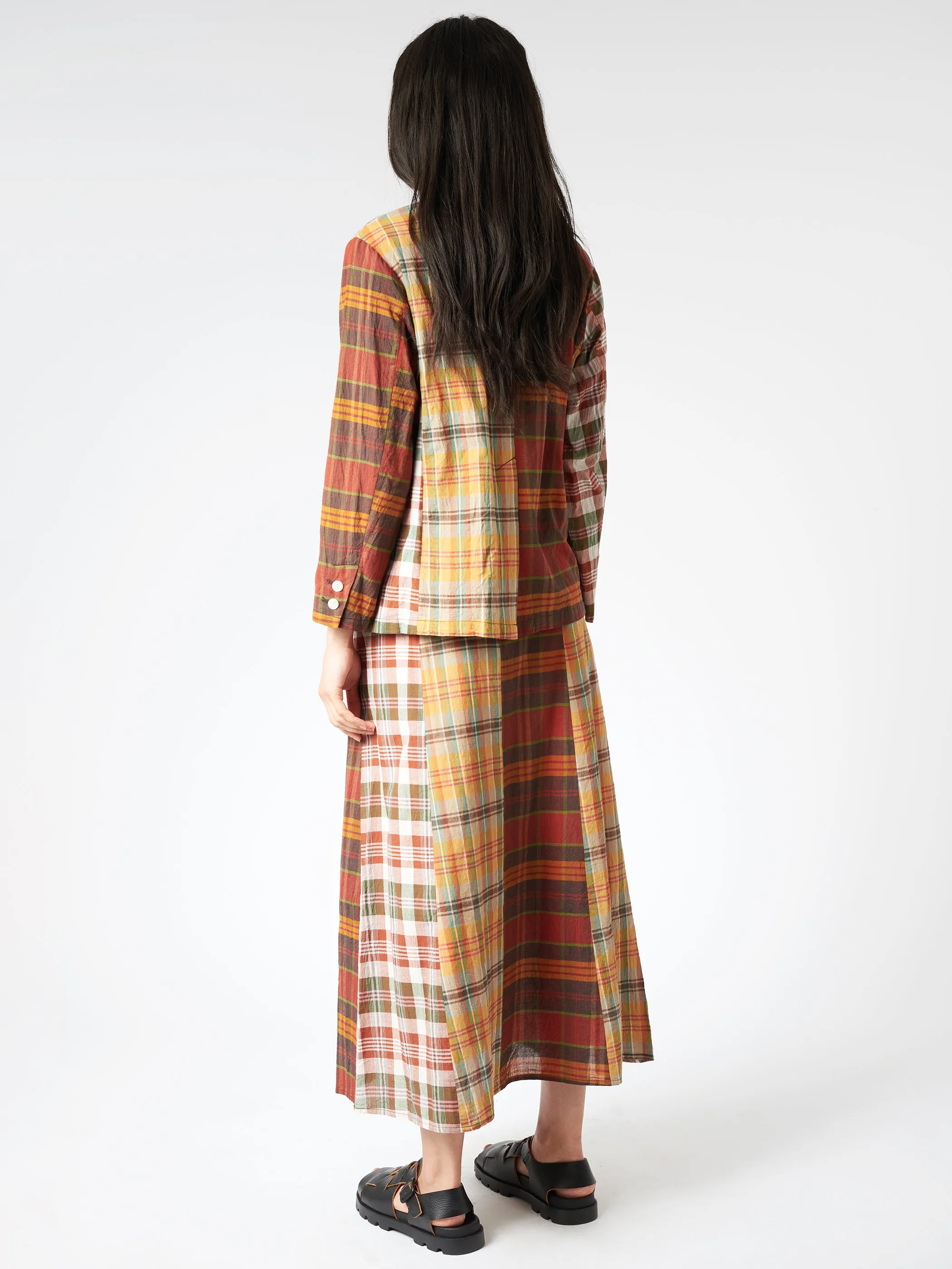 Madras Crazy Check Blazer