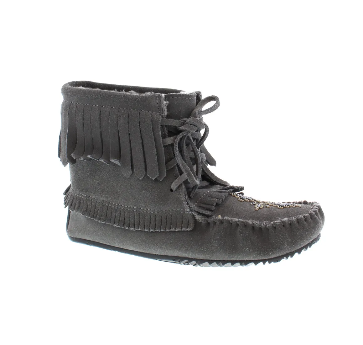 Manitobah Mukluks Harvester Lined - Charcoal