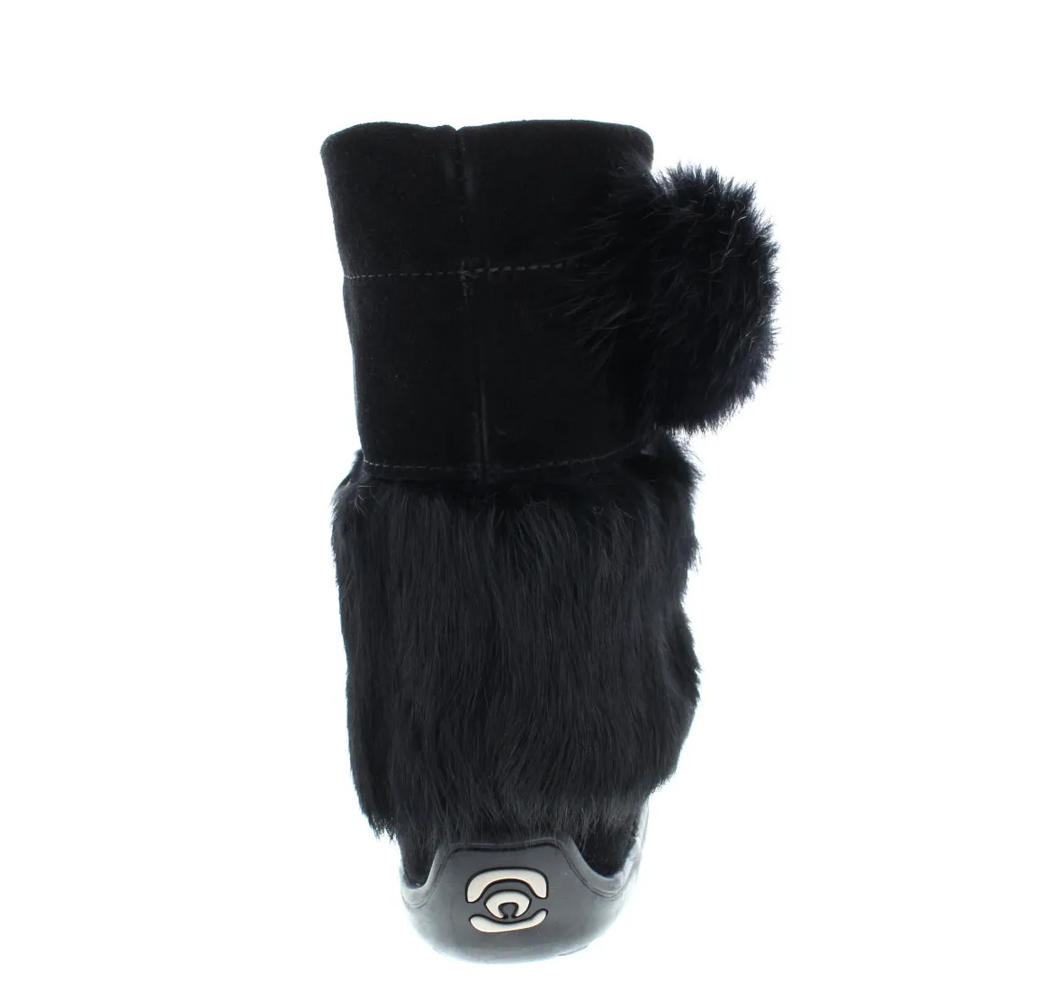 Manitobah Mukluks Kids Snowy Owlet - Black