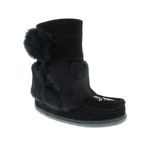 Manitobah Mukluks Kids Snowy Owlet - Black