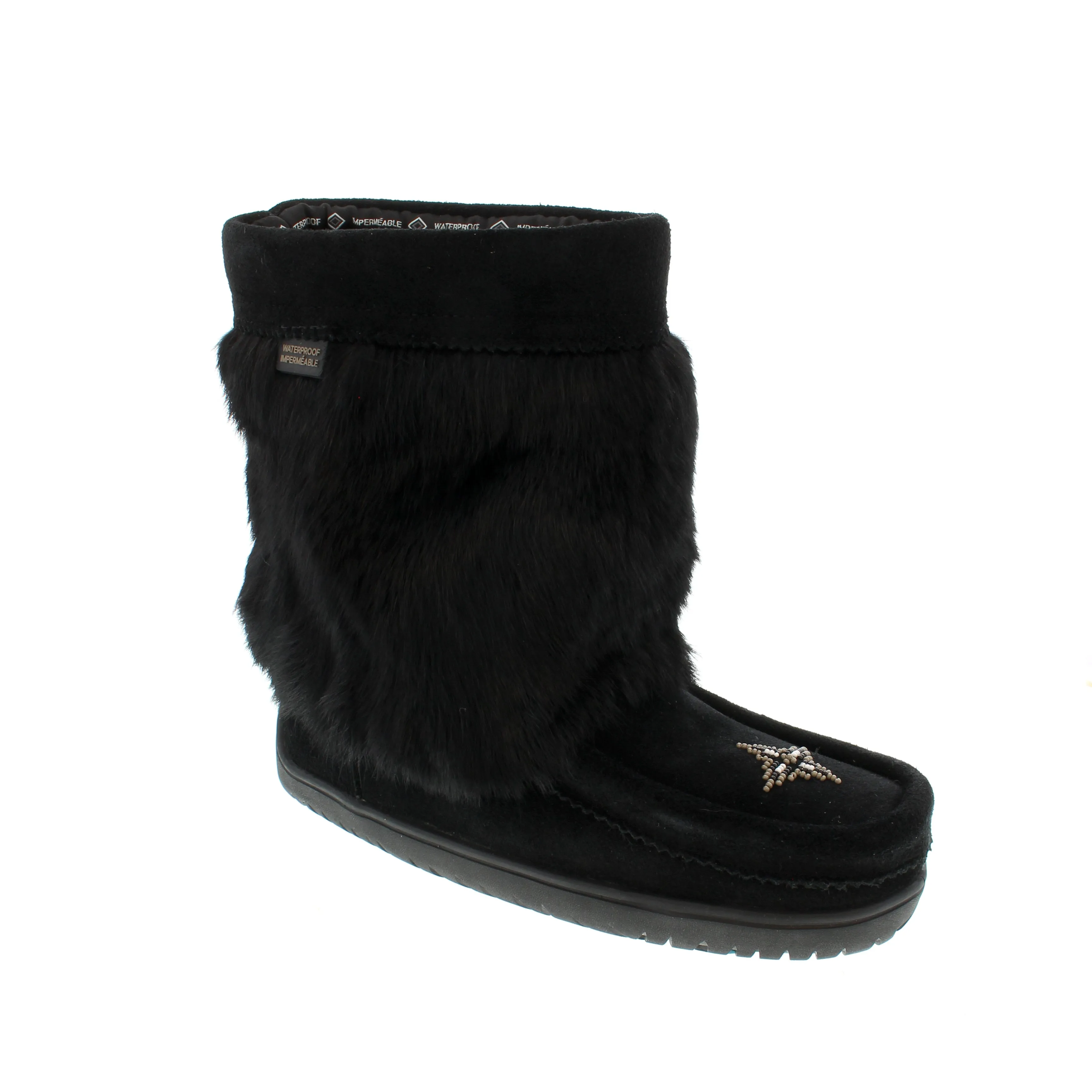 Manitobah Mukluks WTP Half Mukluk - Black