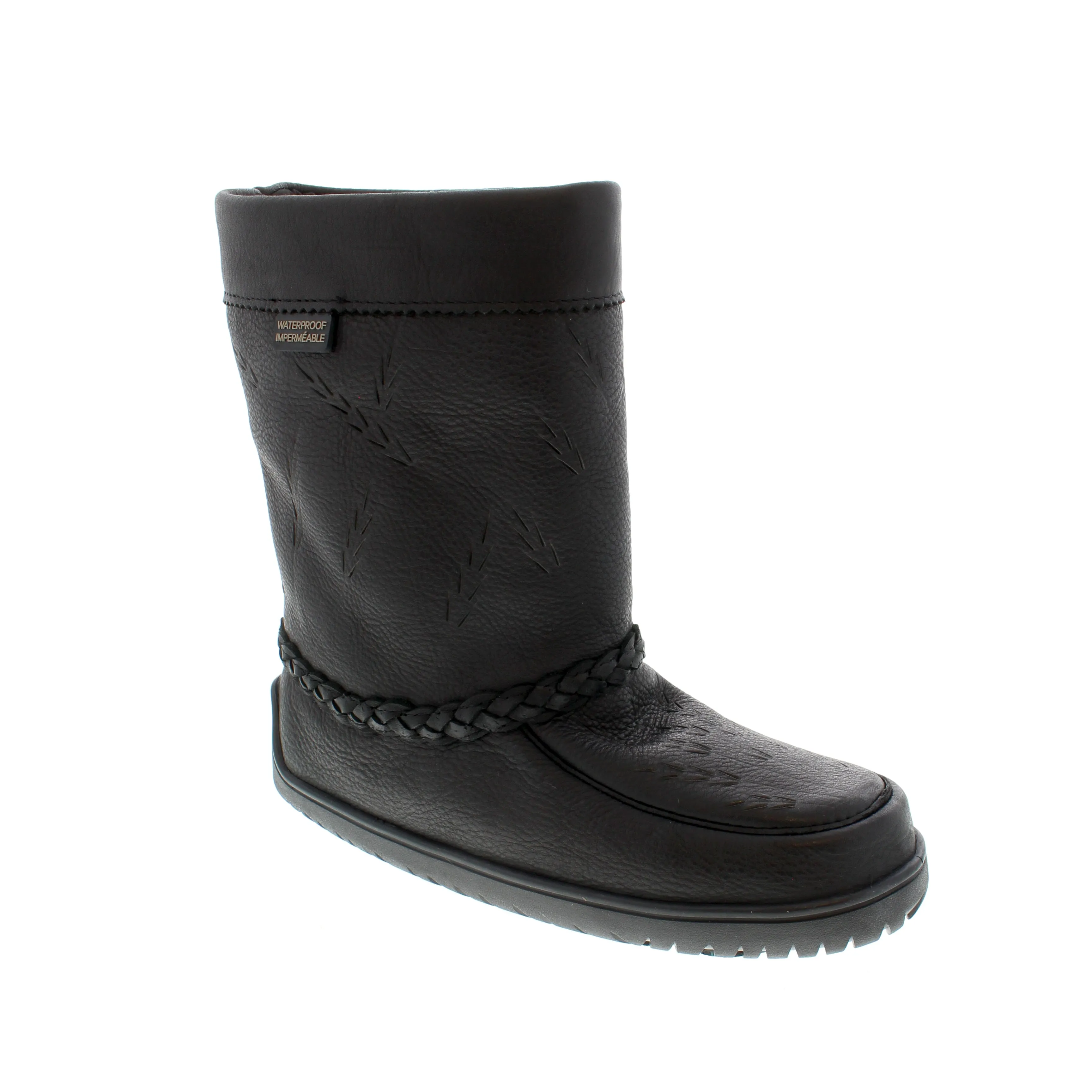 Manitobah Mukluks WTP Half Tamarack - Black