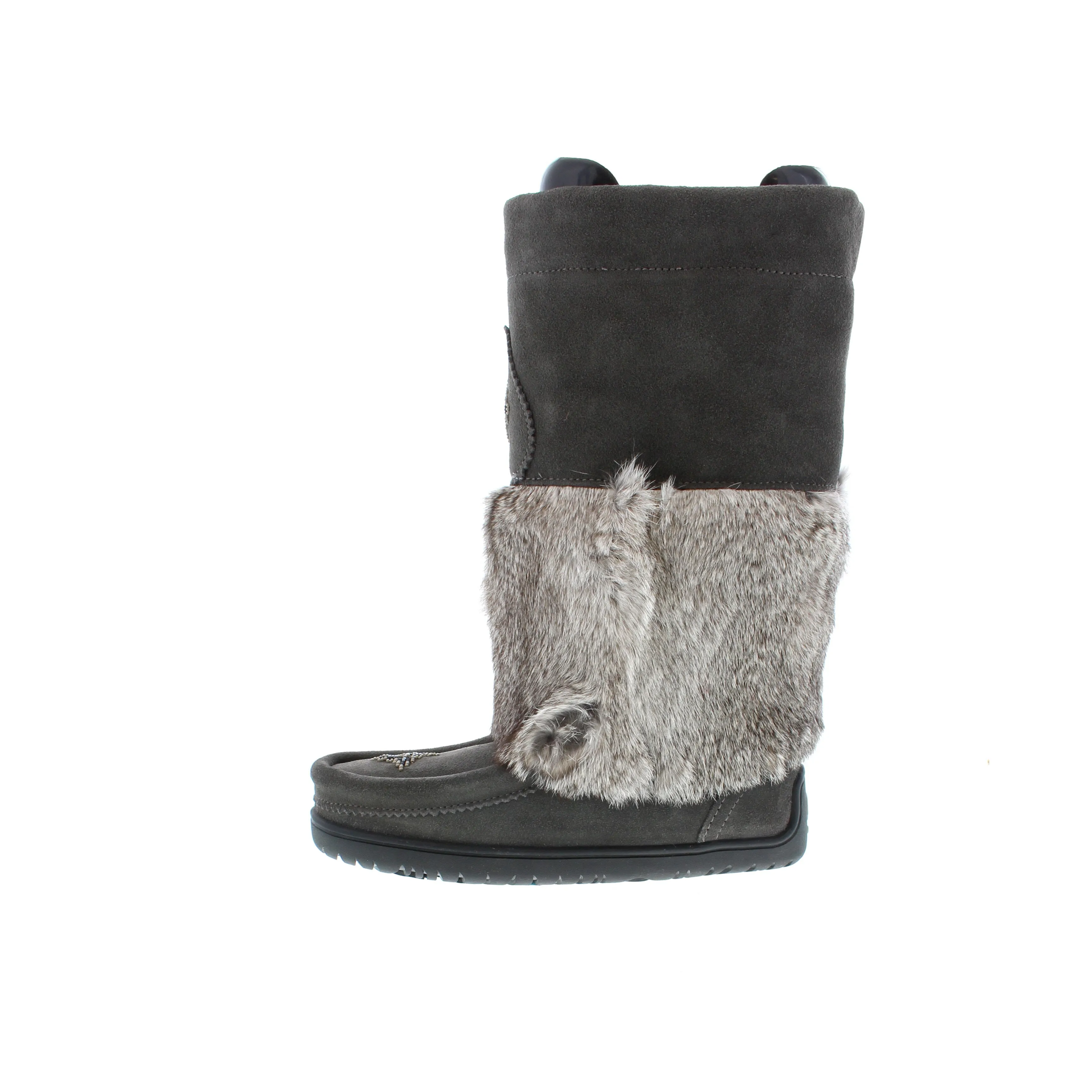 Manitobah Mukluks WTP Snowy Owl - Charcoal