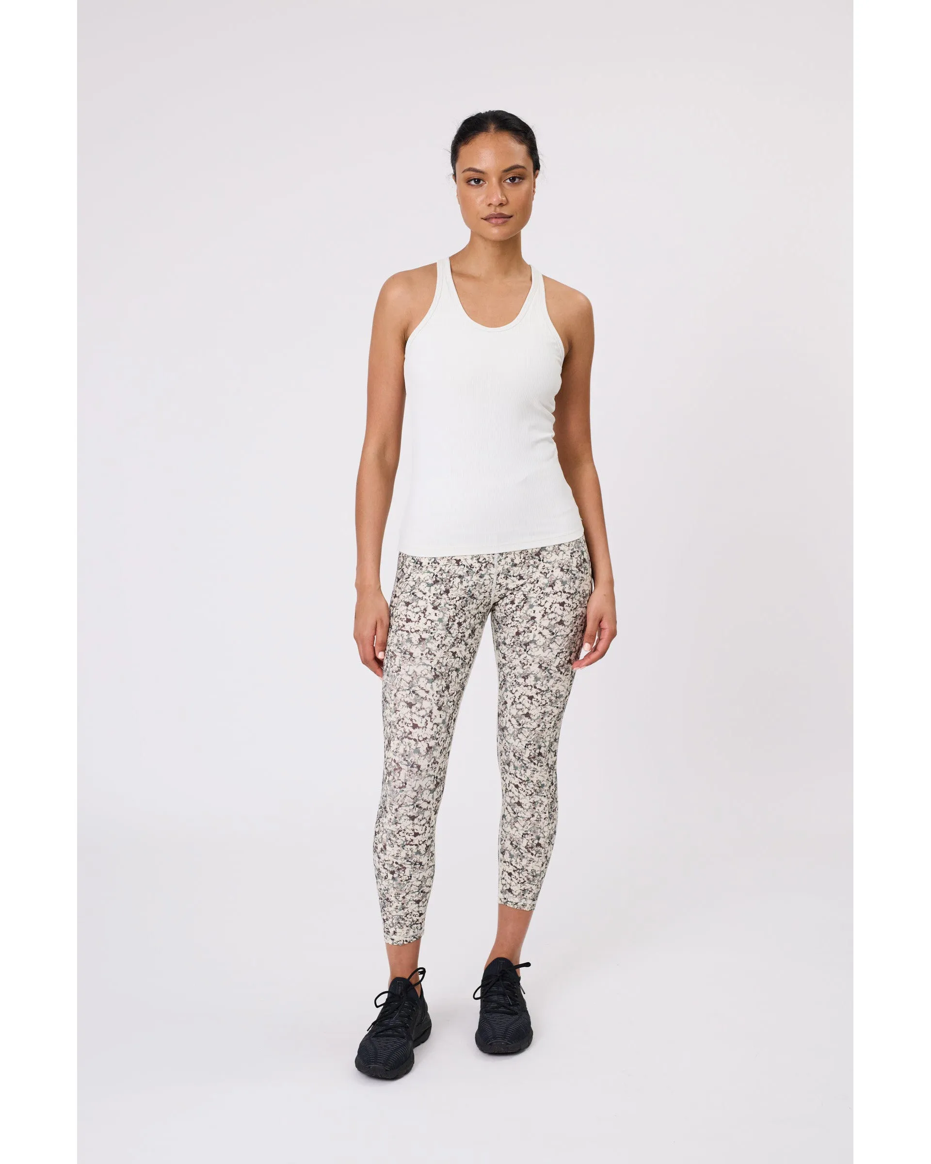 Marlow Pace 7/8 Legging - Pebble Print