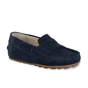 Mayoral- Baby Navy Leather Moccassins shoe