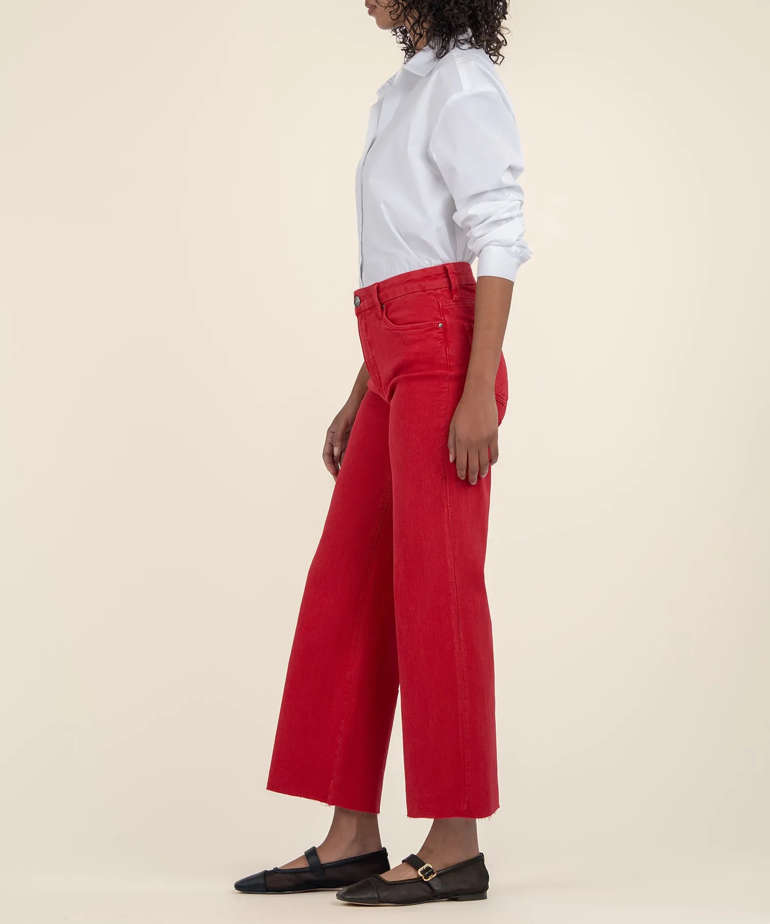 Meg High Rise Wide Leg, Petite