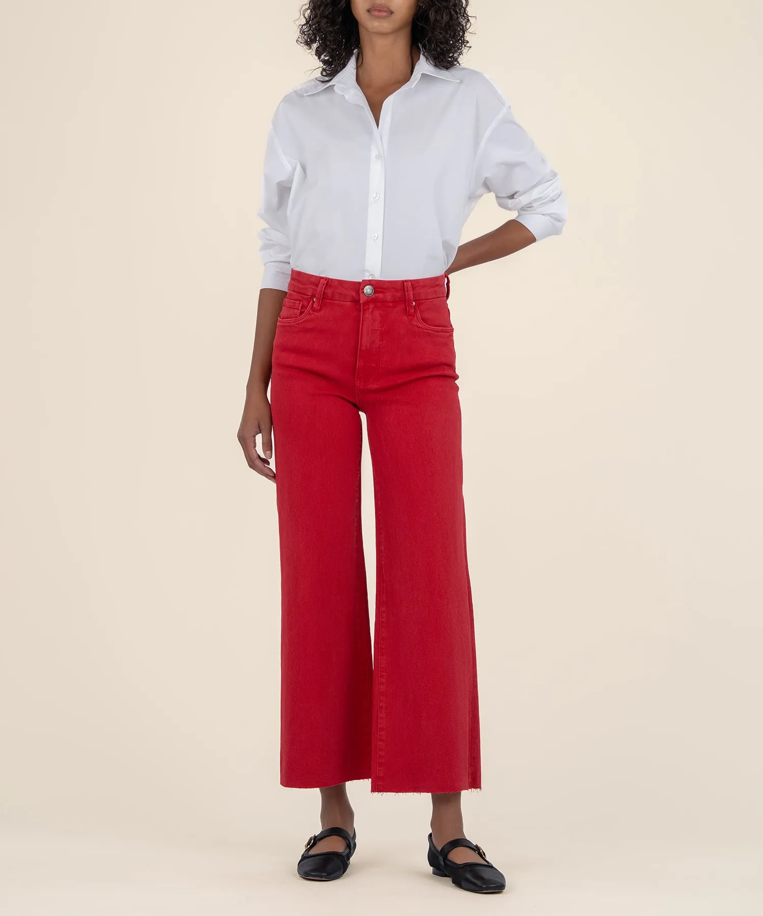 Meg High Rise Wide Leg, Petite