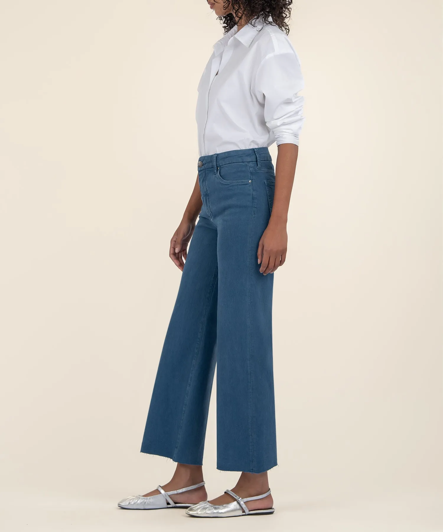 Meg High Rise Wide Leg, Petite