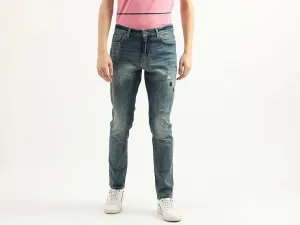 Men Solid Slim Tapered Fit Jeans