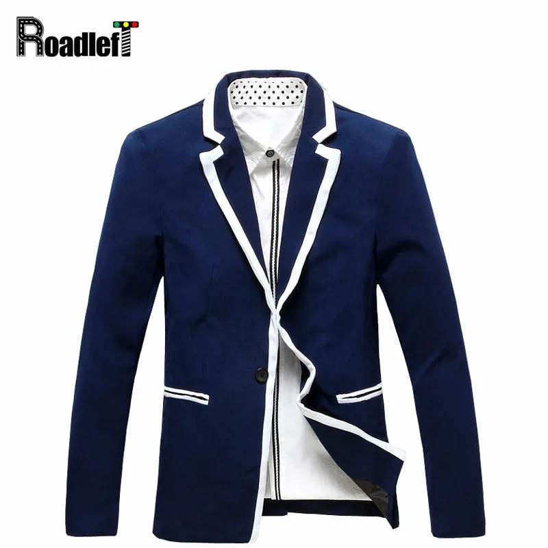 Men's Bordered Fashion Blazer