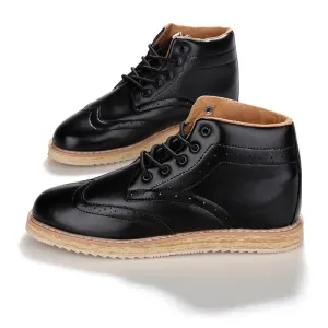 Men's British Style Brogue Boot Up To Size 12!