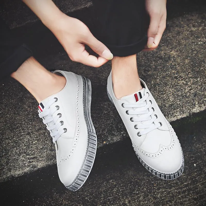Men's Brogue Casual Lace Up's