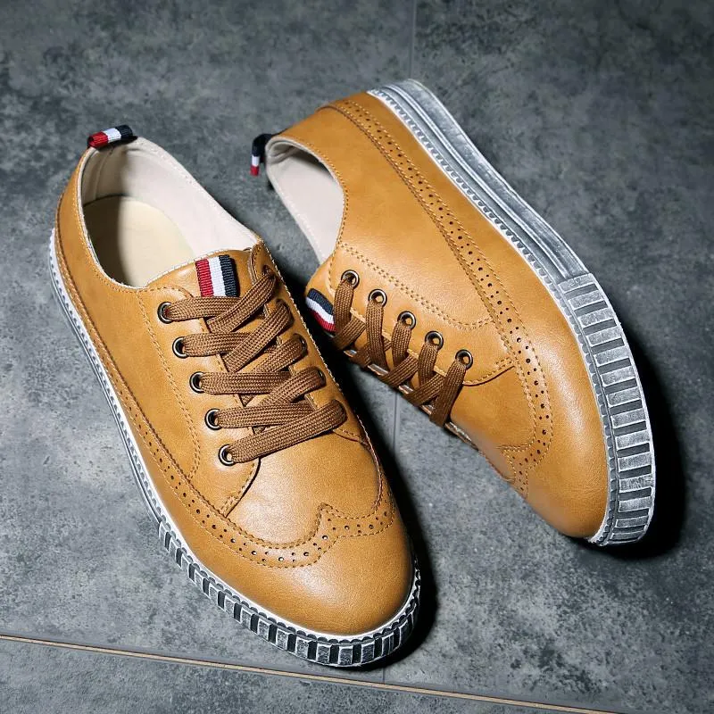 Men's Brogue Casual Lace Up's