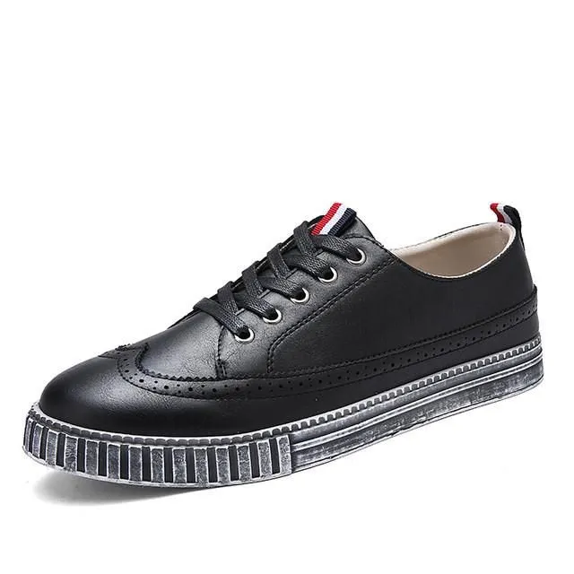Men's Brogue Casual Lace Up's