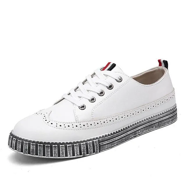 Men's Brogue Casual Lace Up's