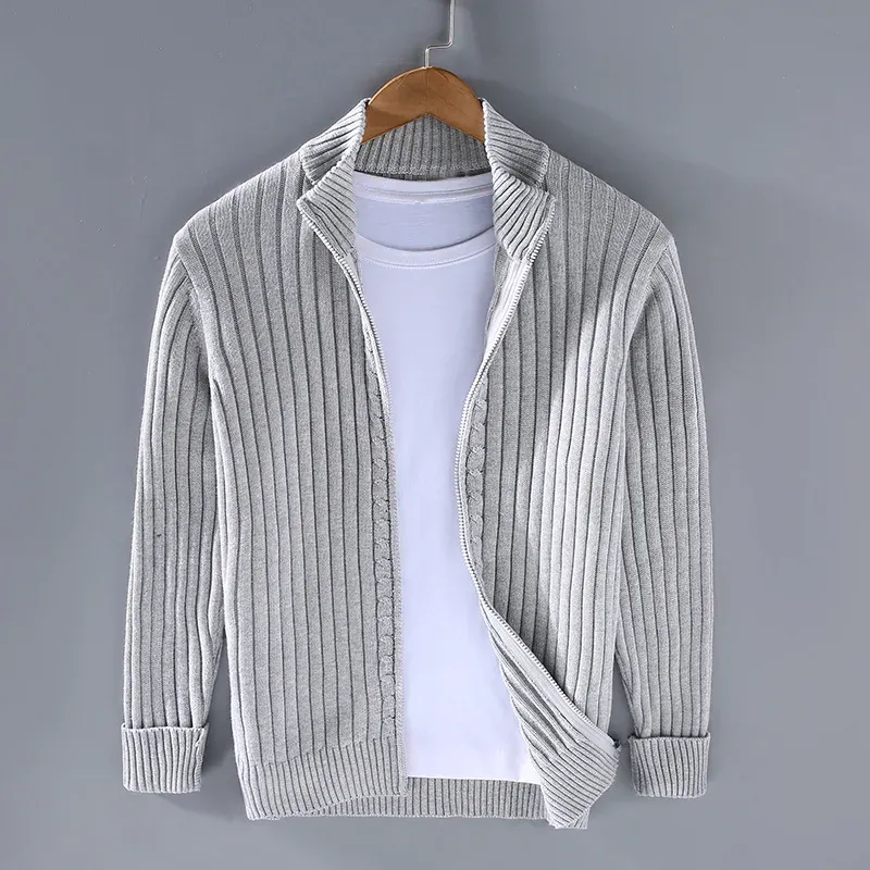 Men's Cotton Zip-Up Vest: Finn