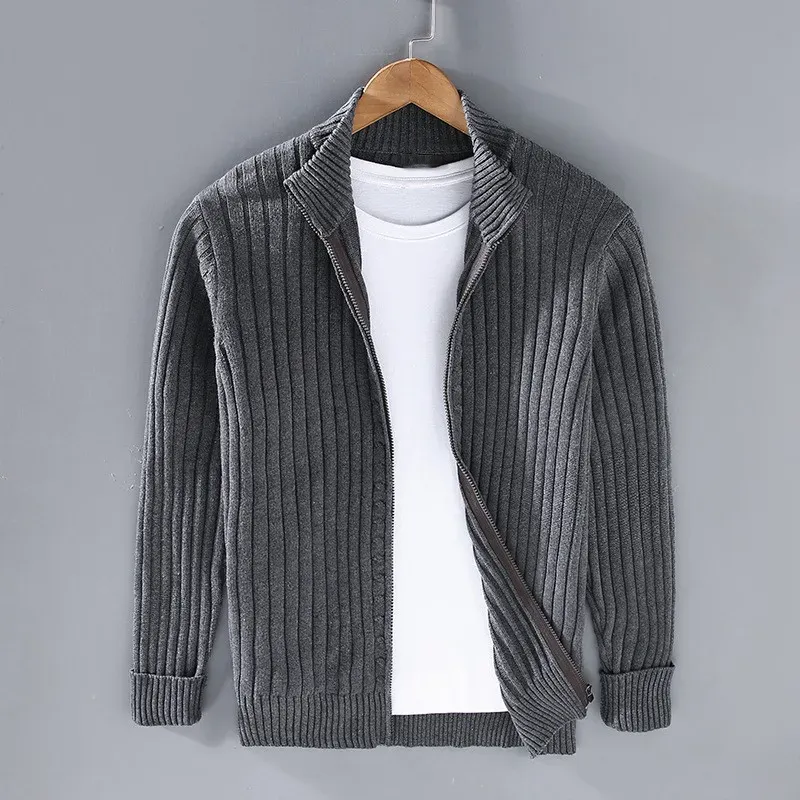 Men's Cotton Zip-Up Vest: Finn