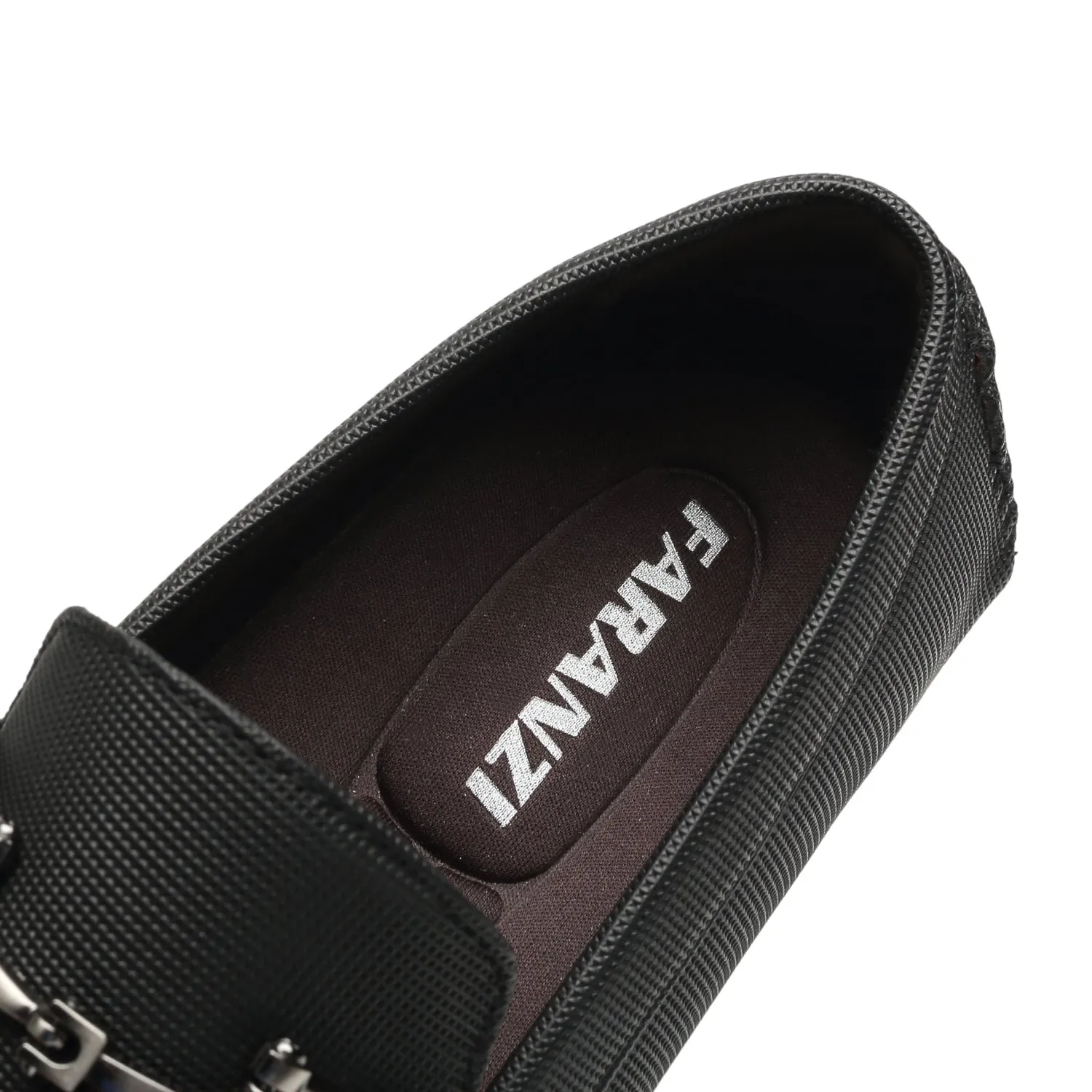Men's Driving Moccasins Rover-1-black