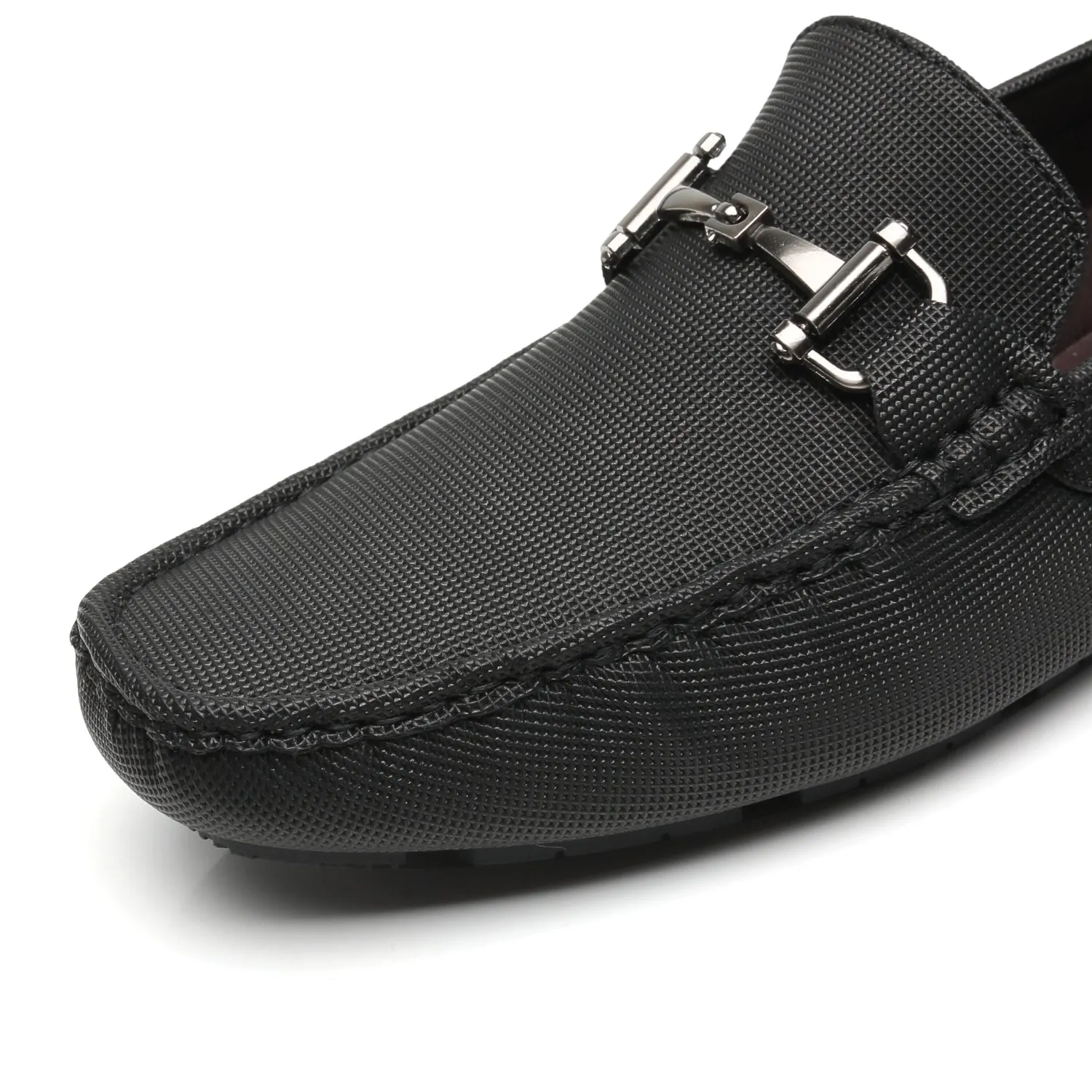 Men's Driving Moccasins Rover-1-black