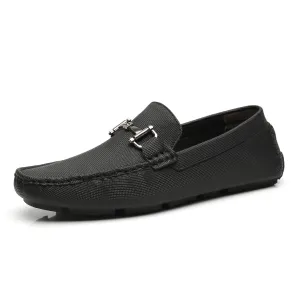 Men's Driving Moccasins Rover-1-black