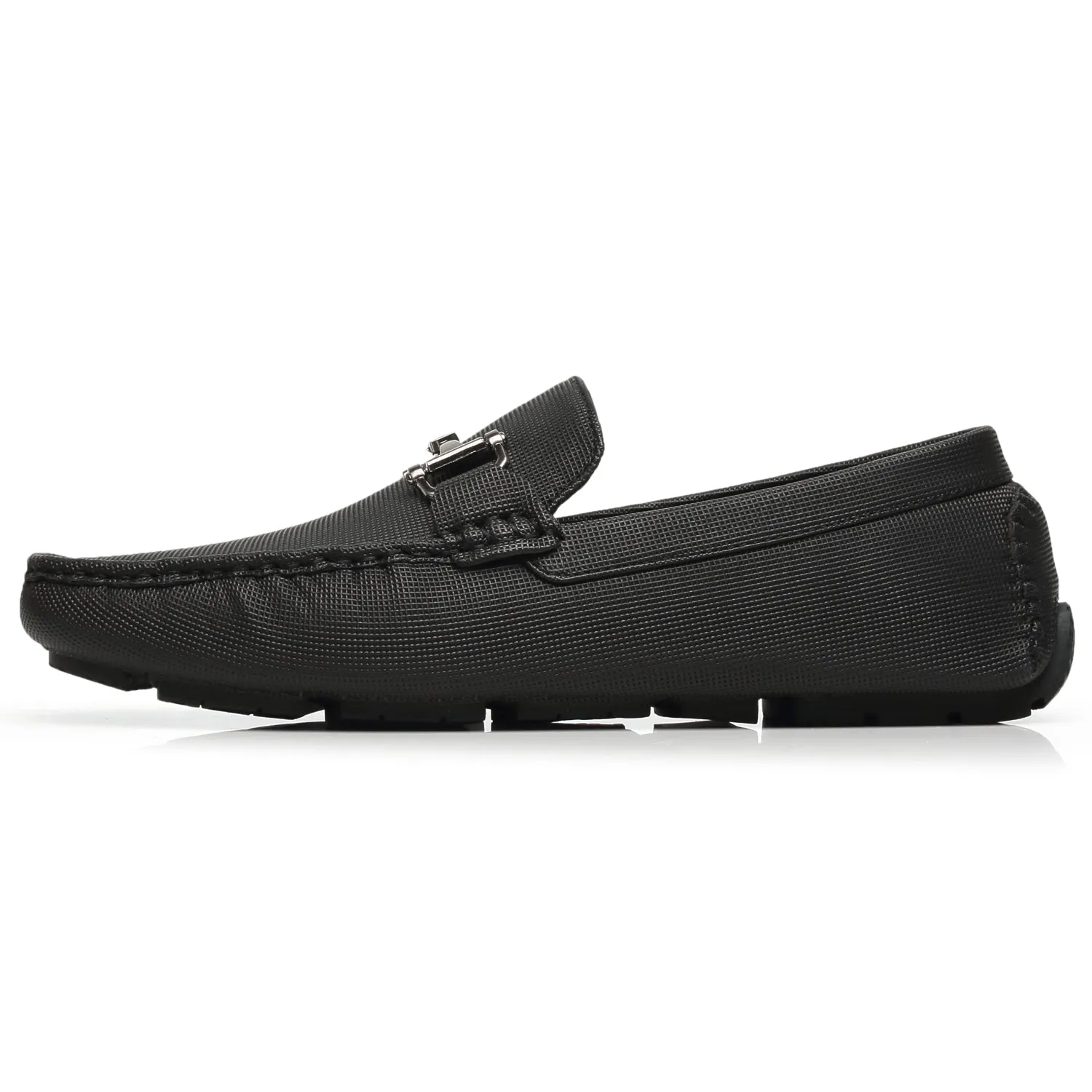 Men's Driving Moccasins Rover-1-black