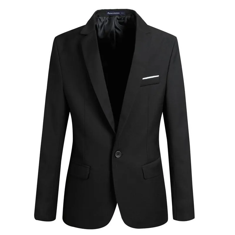 Men's Fashion Pocket Design Blazer