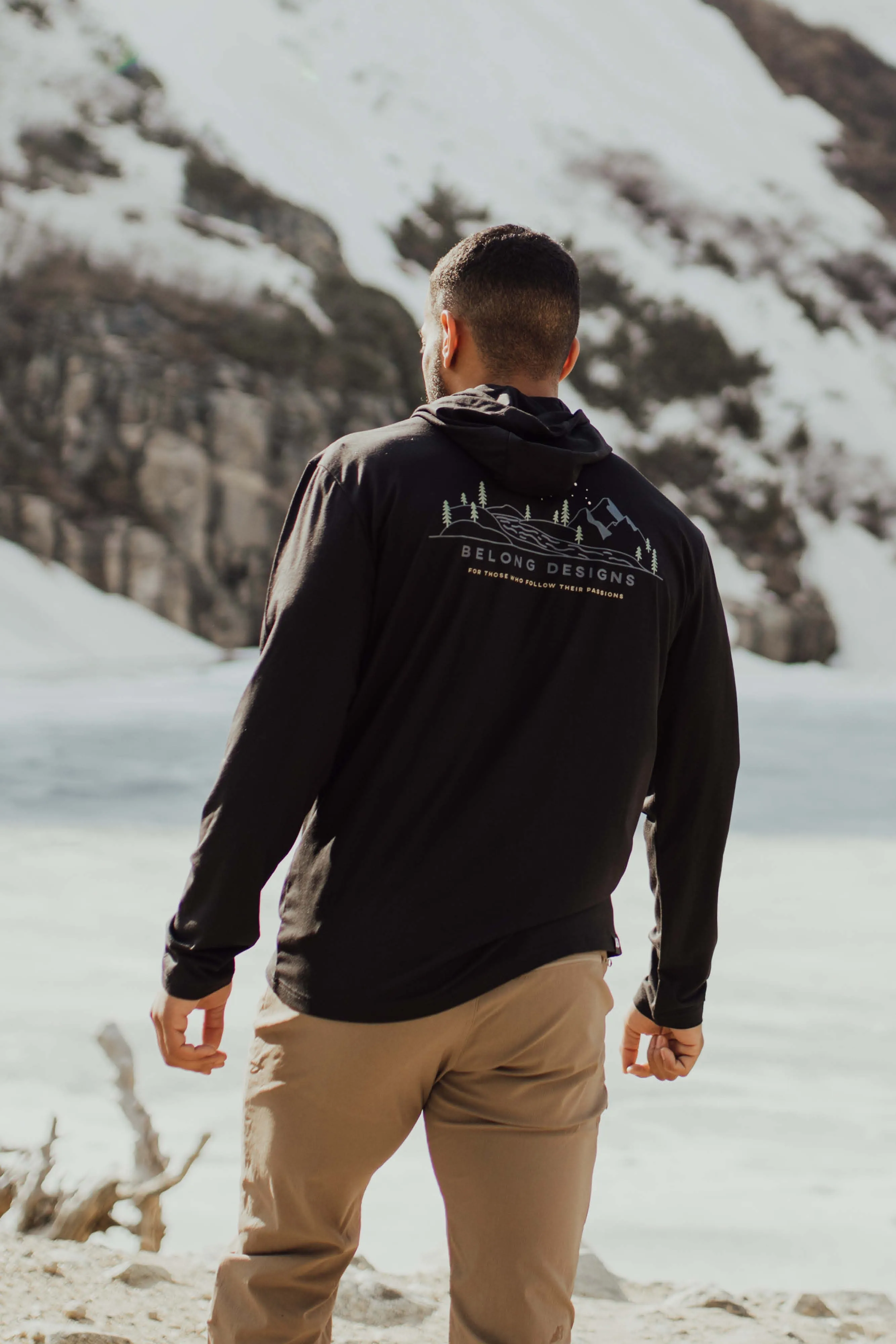 Men's Graphic Traverse Tek Hoodie