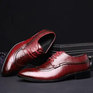 Men's High Quality Men Oxfords Up To Size 14 In 3 Colors