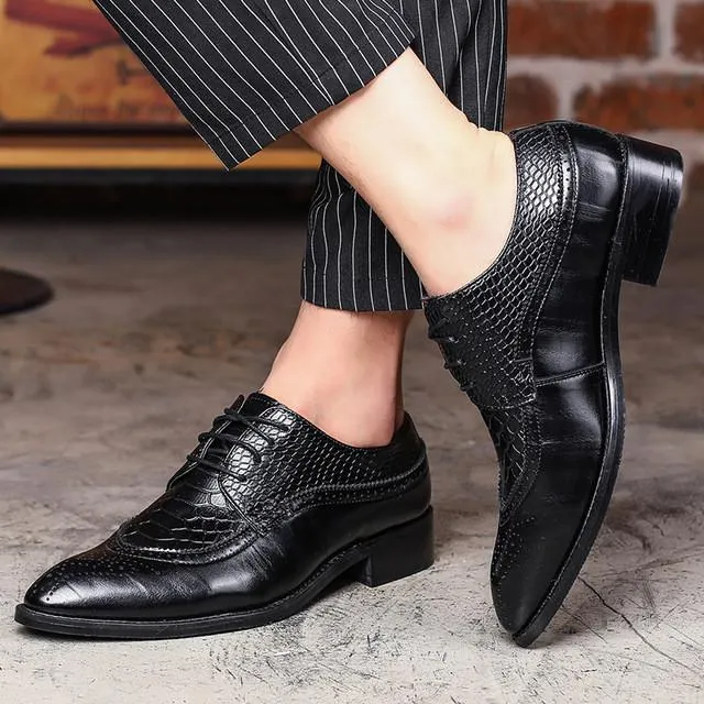 Men's High Quality Men Oxfords Up To Size 14 In 3 Colors