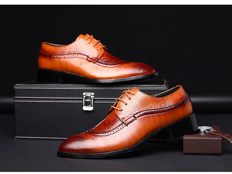 Men's High Quality Men Oxfords Up To Size 14 In 3 Colors