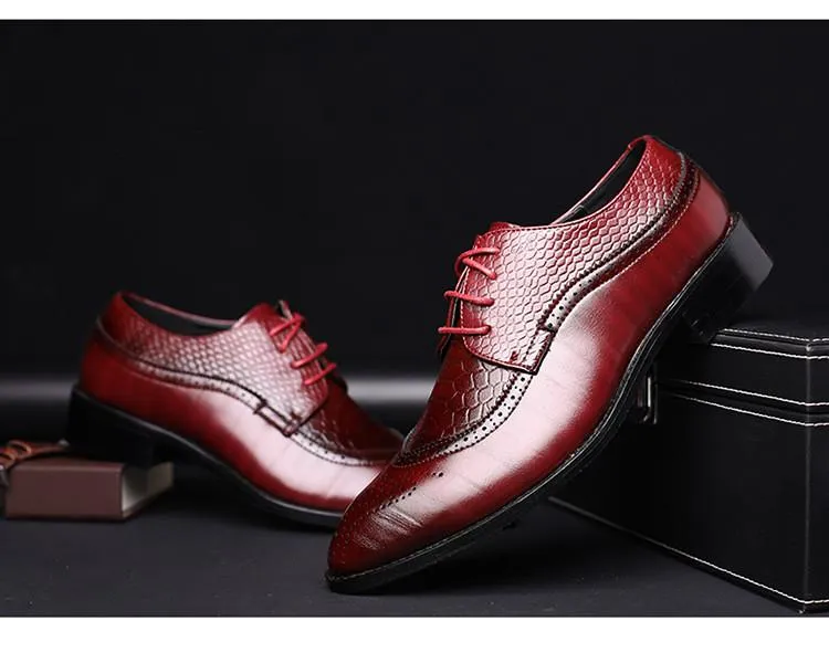 Men's High Quality Men Oxfords Up To Size 14 In 3 Colors