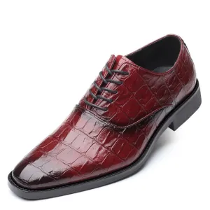 Men's Luxury  Dress Leather Shoe Up To Size 13