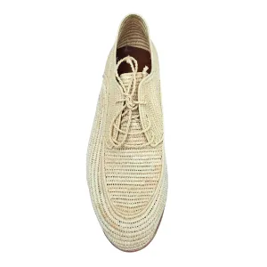 Men's Raffia Brogue (Natural)