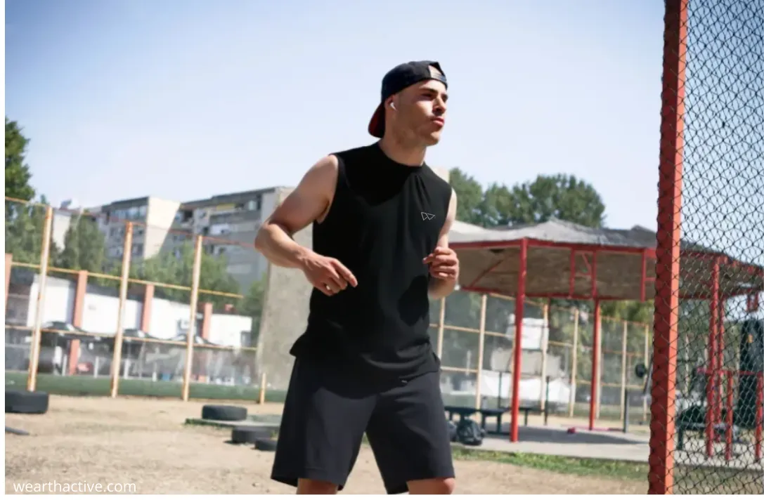 Men's Sleeveless Activewear T-Shirt