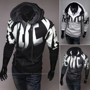 Men's Zip Up Hoodie/Statement