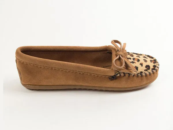 Minnetonka Moccasin Leopard Kilty