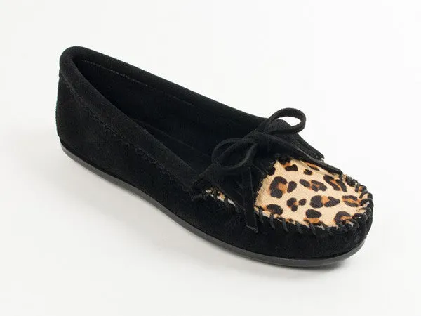 Minnetonka Moccasin Leopard Kilty