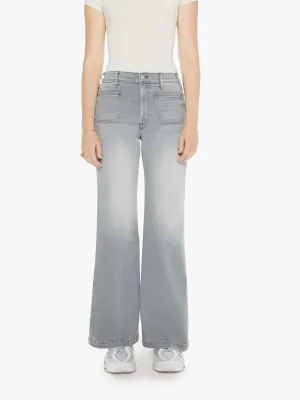 MOTHER DENIM HUSTLER ROLLER PATCH POCKET SNEAK